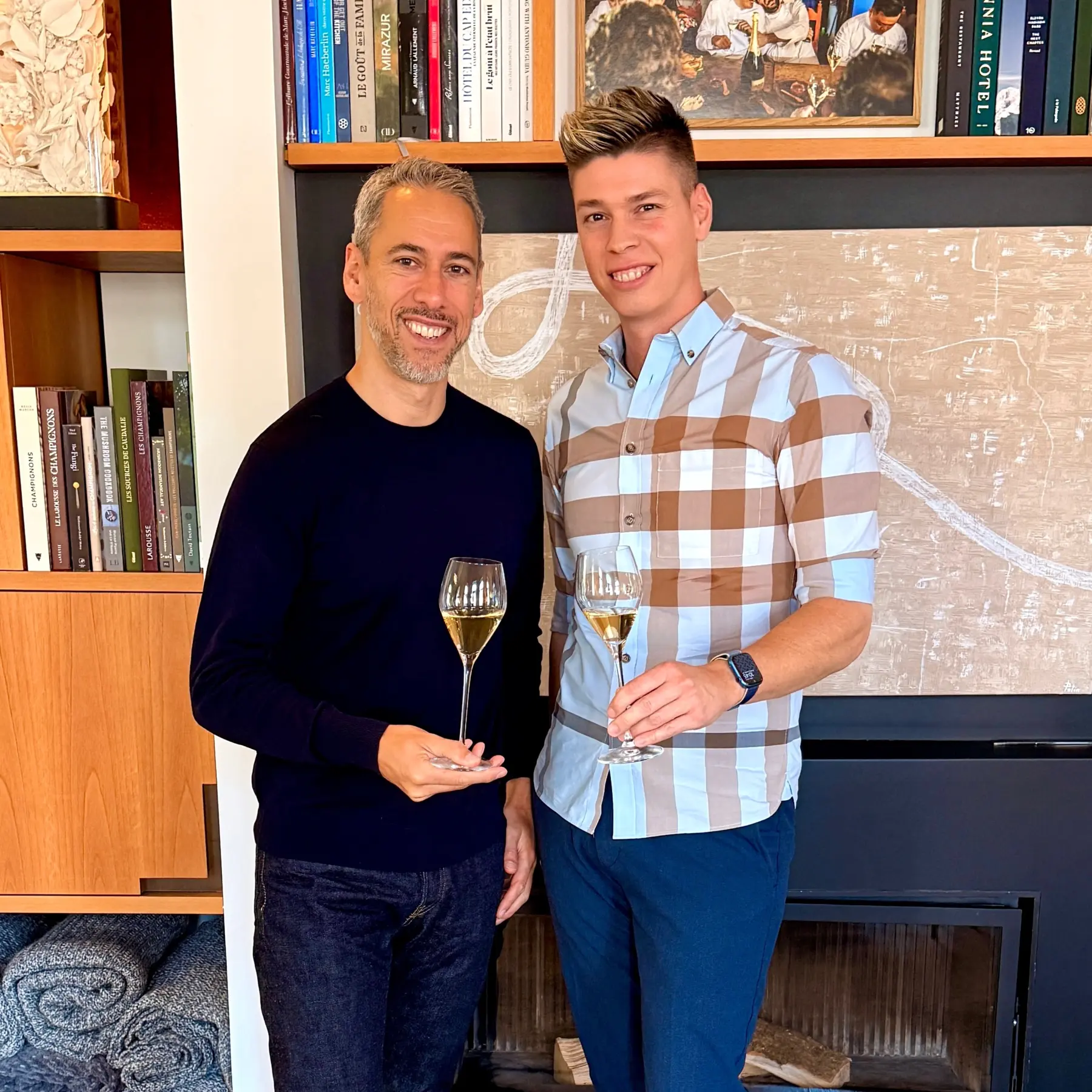 Manuel Réman, president, Champagne Krug, with Mate Hajdu, 2025